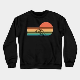 Retro Snow Ski Crewneck Sweatshirt